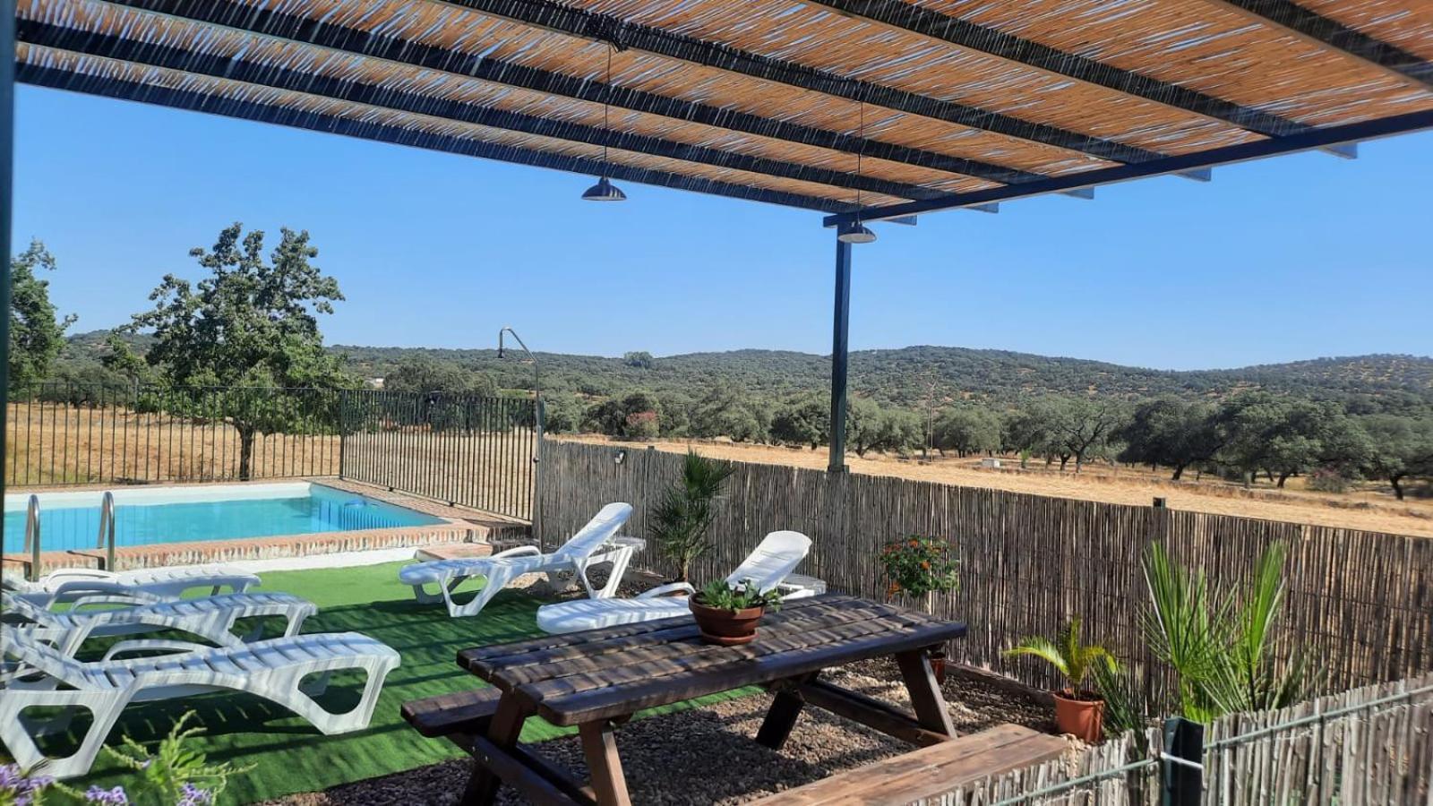 Casa Rural La Dehesilla Cazalla de la Sierra Esterno foto